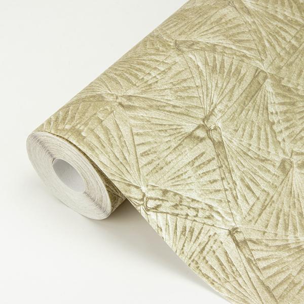 A Street Prints Wright Gold Textured Triangle Wallpaper