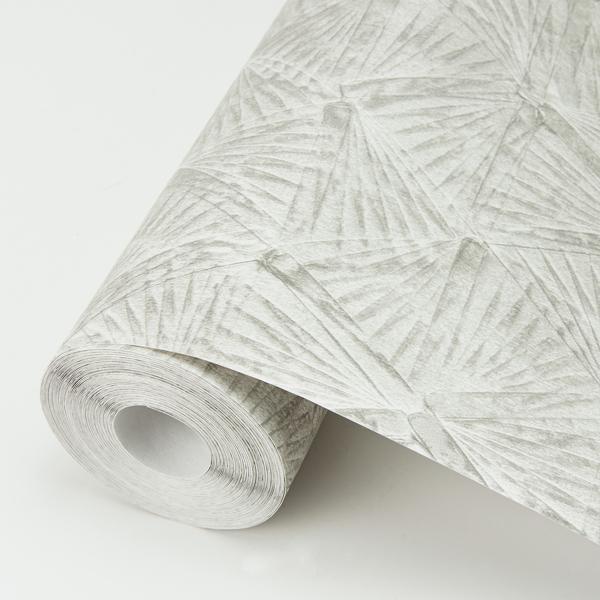 A Street Prints Wright Platinum Textured Triangle Wallpaper