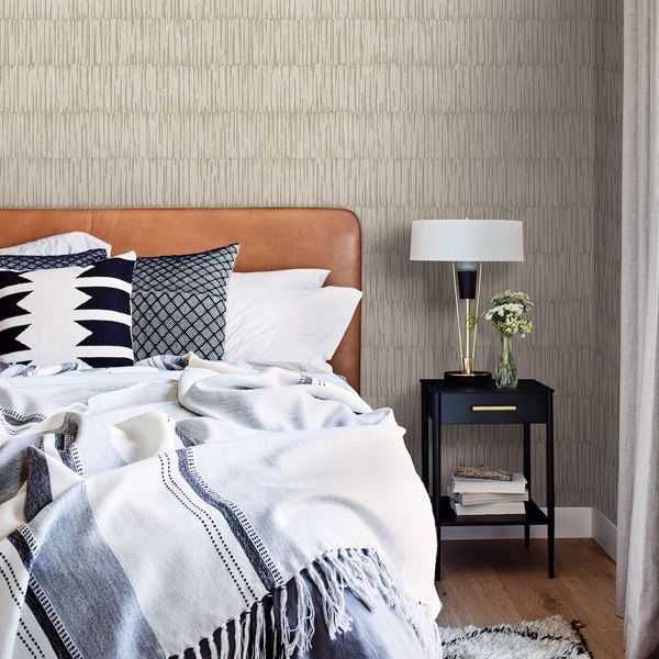 A Street Prints Zandari Bone Distressed Texture Wallpaper