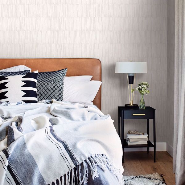 A Street Prints Zandari Cream Distressed Texture Wallpaper