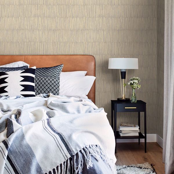 A Street Prints Zandari Neutral Distressed Texture Wallpaper