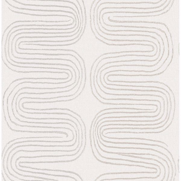 a street prints Zephyr Grey Abstract Stripe Wallpaper