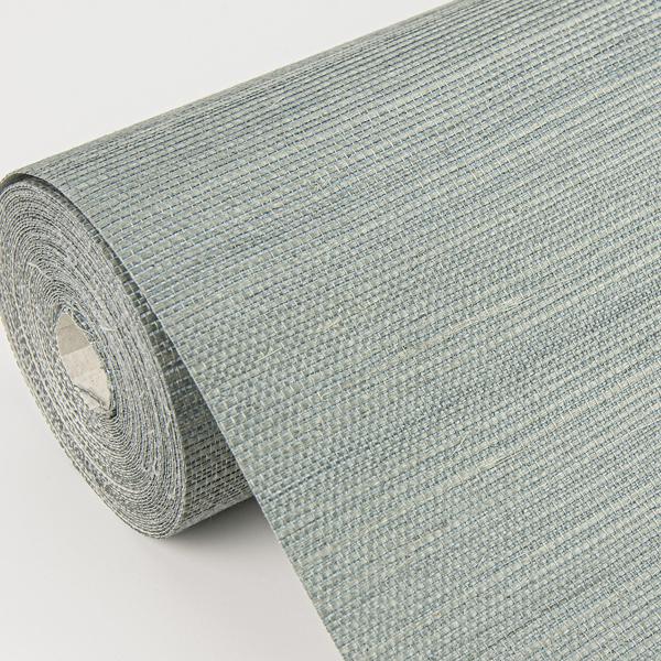 A Street Prints Zhejiang Aquamarine Sisal Grasscloth Wallpaper