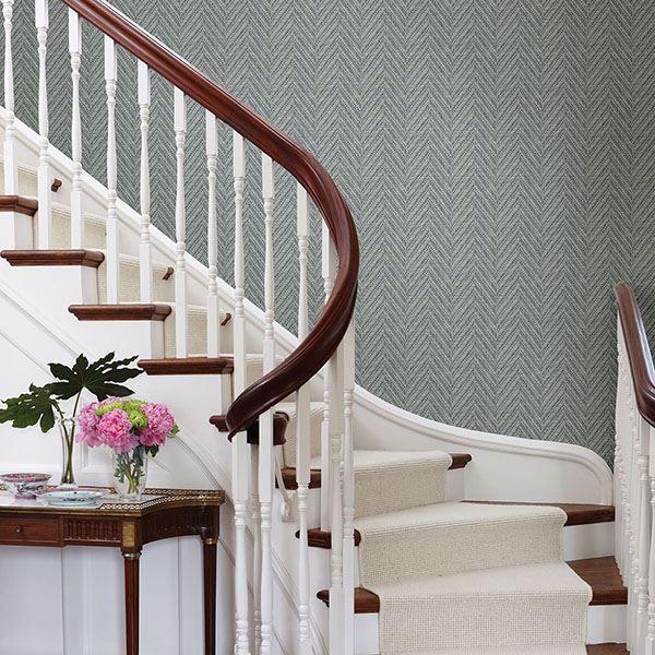 A Street Prints Ziggity Aegean Faux Grasscloth Wallpaper By Sarah Richardson