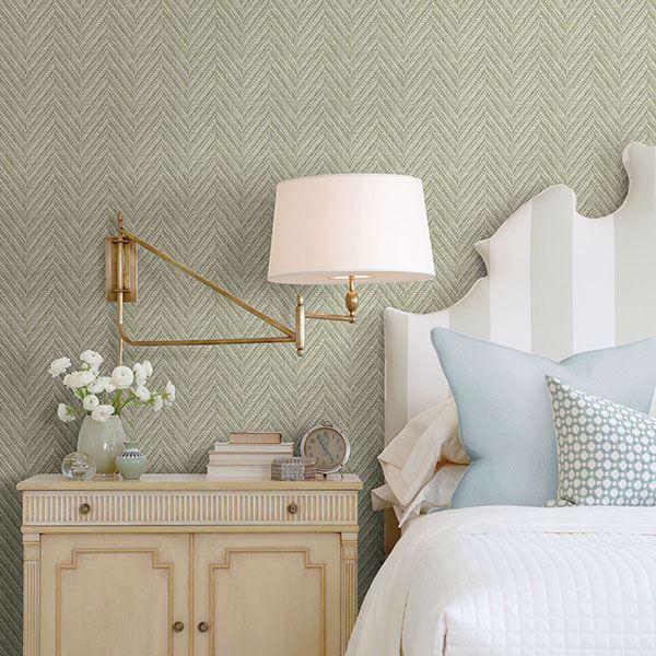 A Street Prints Ziggity Meadow Faux Grasscloth Wallpaper By Sarah Richardson