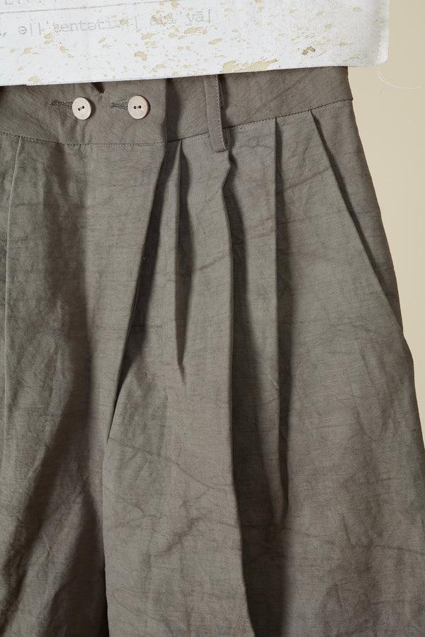 A Tentative Atelier Dyed Curve Pants