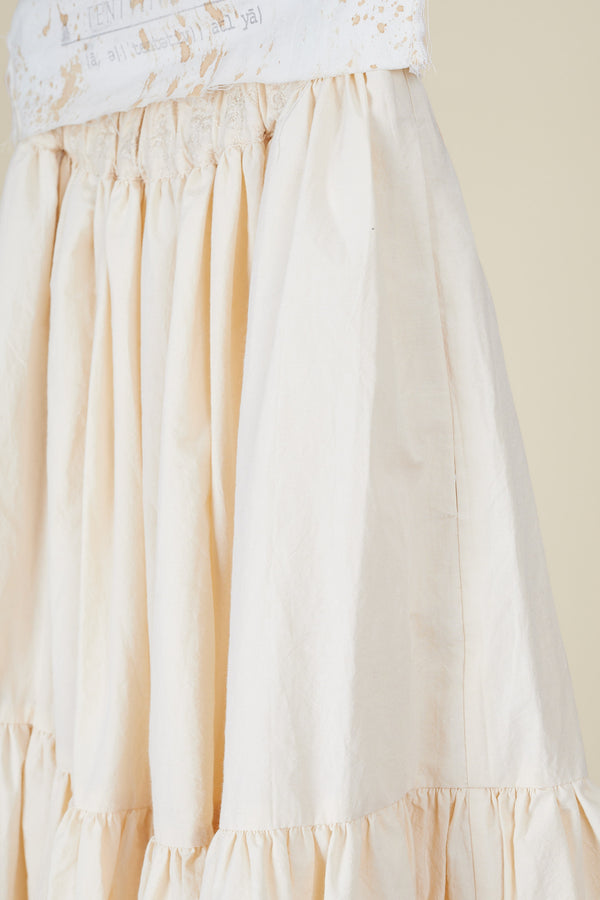 A Tentative Atelier Gathers Skirt