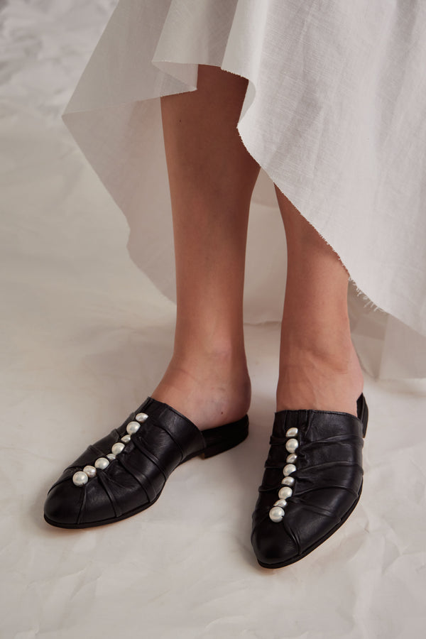 A Tentative Atelier Highsmith Mule Slippers