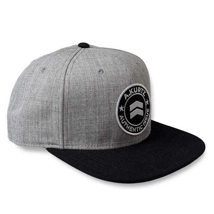A.Kurtz Authentic Issue Trucker Snapback Cap Black