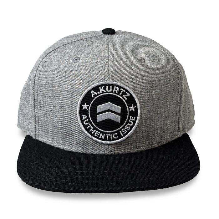 A.Kurtz Authentic Issue Trucker Snapback Cap Black