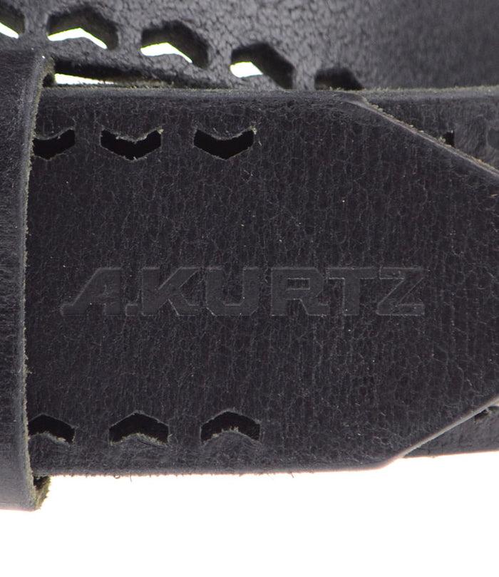 A. Kurtz Baker Buffalo Leather Belt BROWN