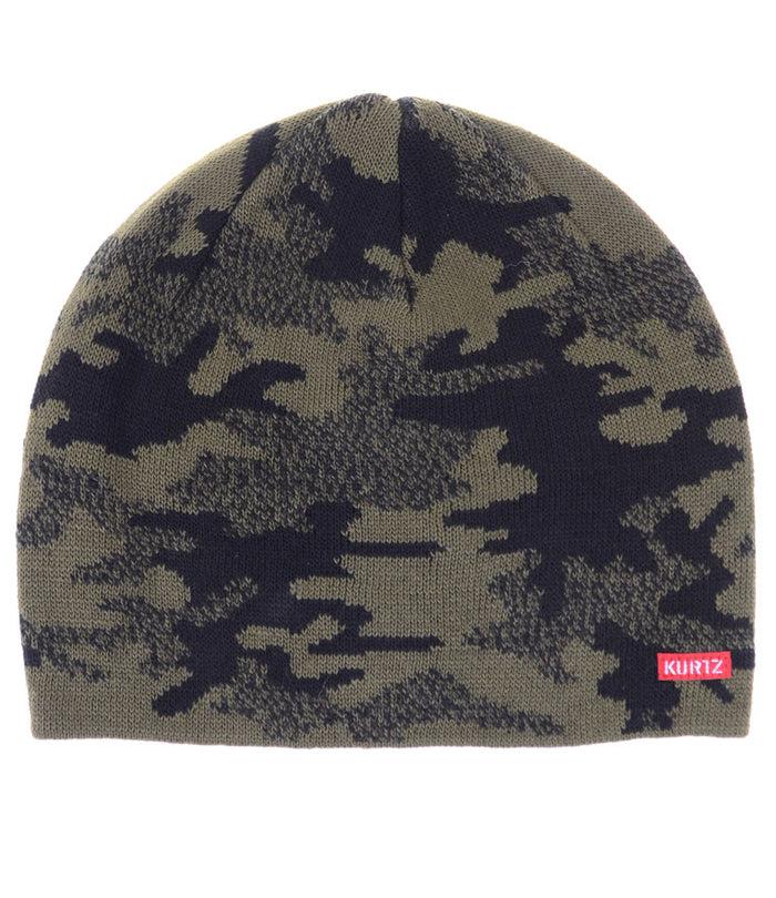 a. kurtz Battle Camo Beanie MILITARYBLACK