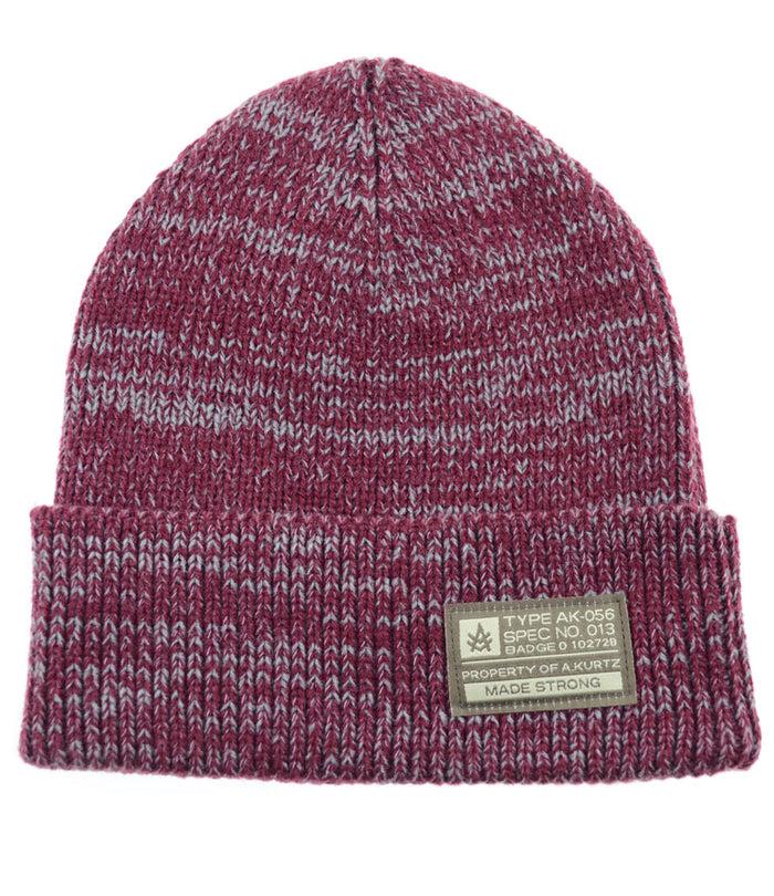 a. kurtz Bounty Beanie Watchcap DK RED