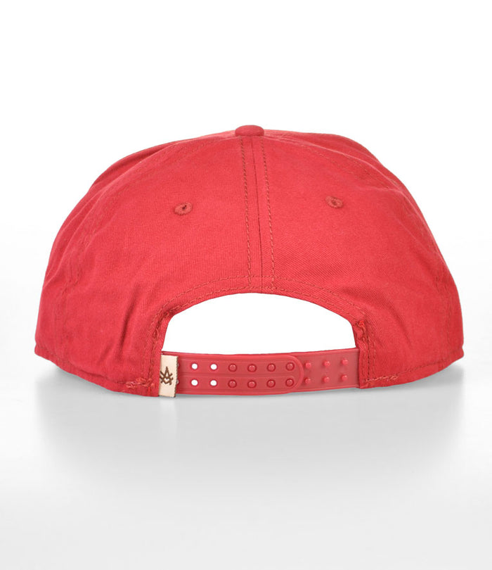 A. Kurtz Brewster Snapback Cap DK RED