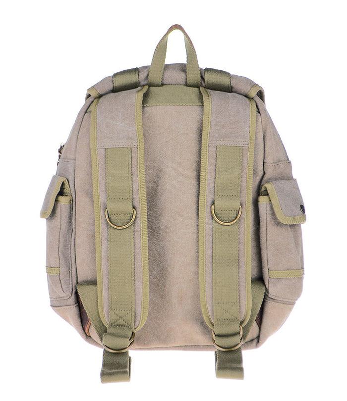 A. Kurtz Cedar Canvas Rucksack TAN