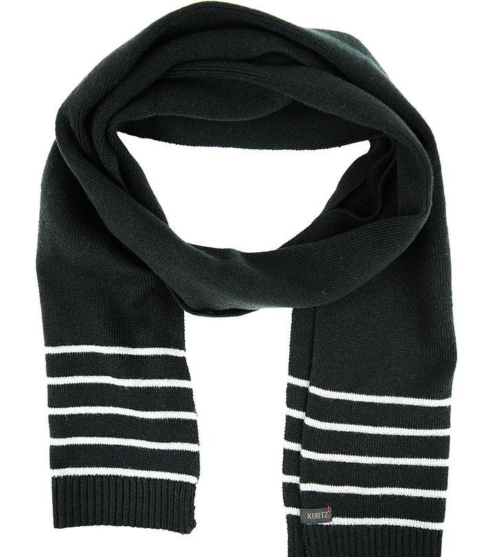 A. Kurtz Deck Stripe Scarf NAVY
