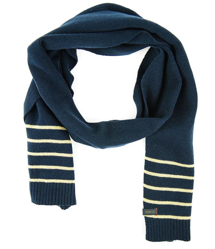 a. kurtz Deck Stripe Scarf NAVY