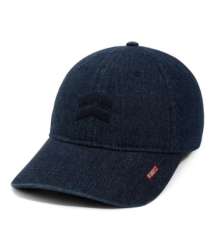 a. kurtz Denim Baseball Cap INDIGO