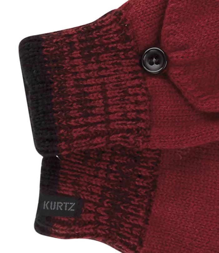 A. Kurtz Flag Convertible Glove HUNTER GREEN