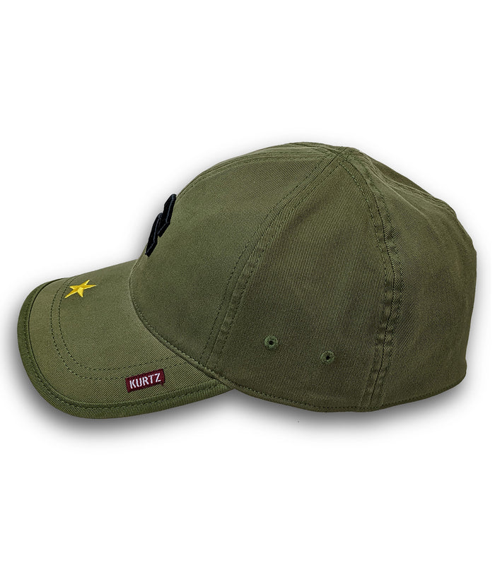A. Kurtz Fritz Flex Baseball Cap AIRBORNE NAVY