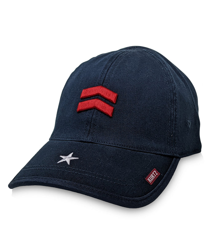 a. kurtz Fritz Flex Baseball Cap AIRBORNE NAVY