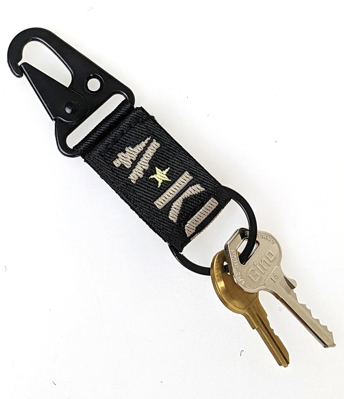 A. Kurtz Fritz Keychain Hook Black