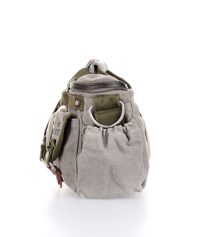 A. Kurtz Hitch Tactical Canvas Satchel GREEN
