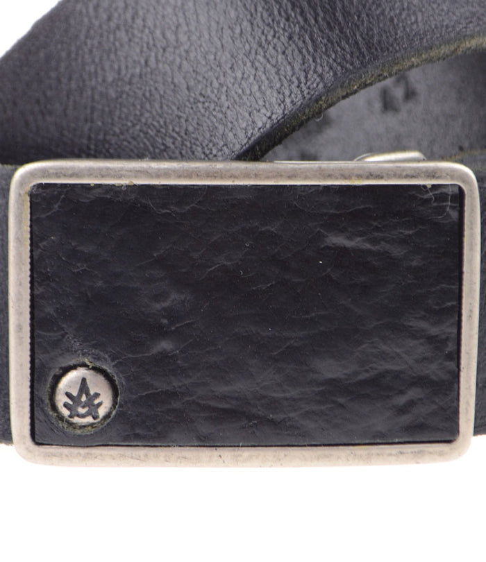 A. Kurtz Keller Buffalo Leather Belt BROWN