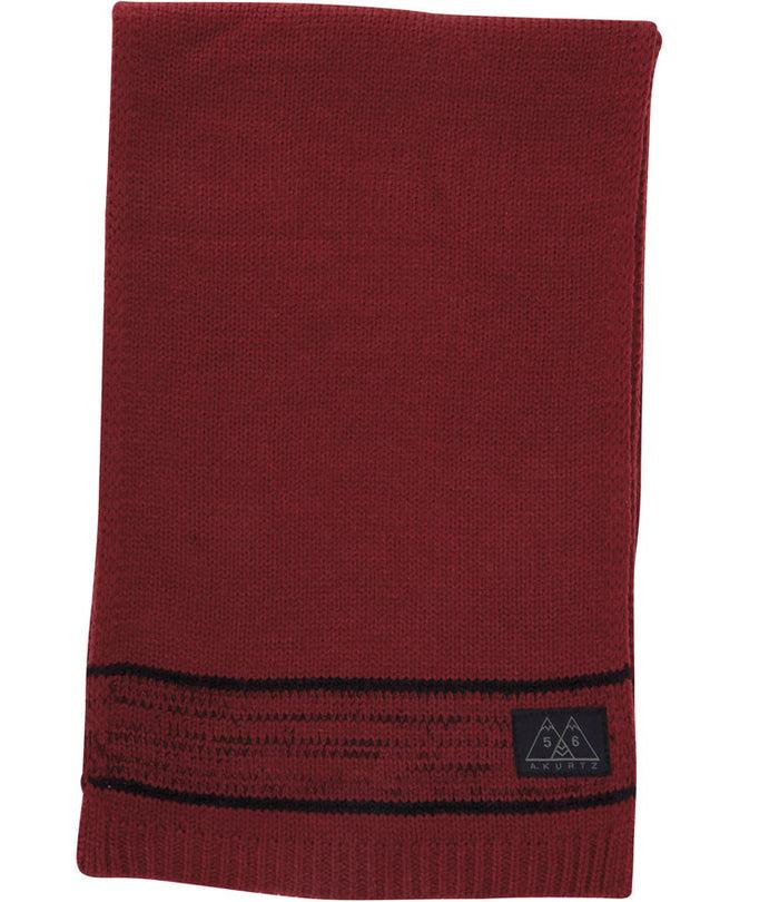 a. kurtz Knit Scarf DARK RED