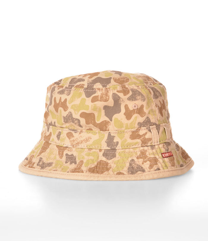 A. Kurtz Marsh Camo Bucket MILITARY