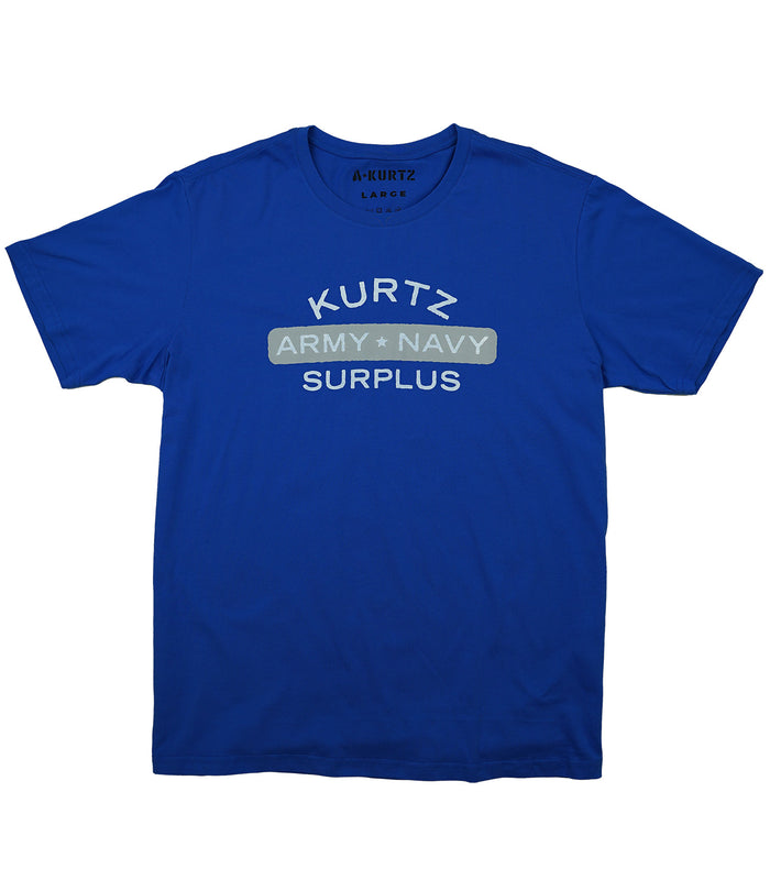 A. Kurtz Military Surplus T Shirt S/S Charcoal