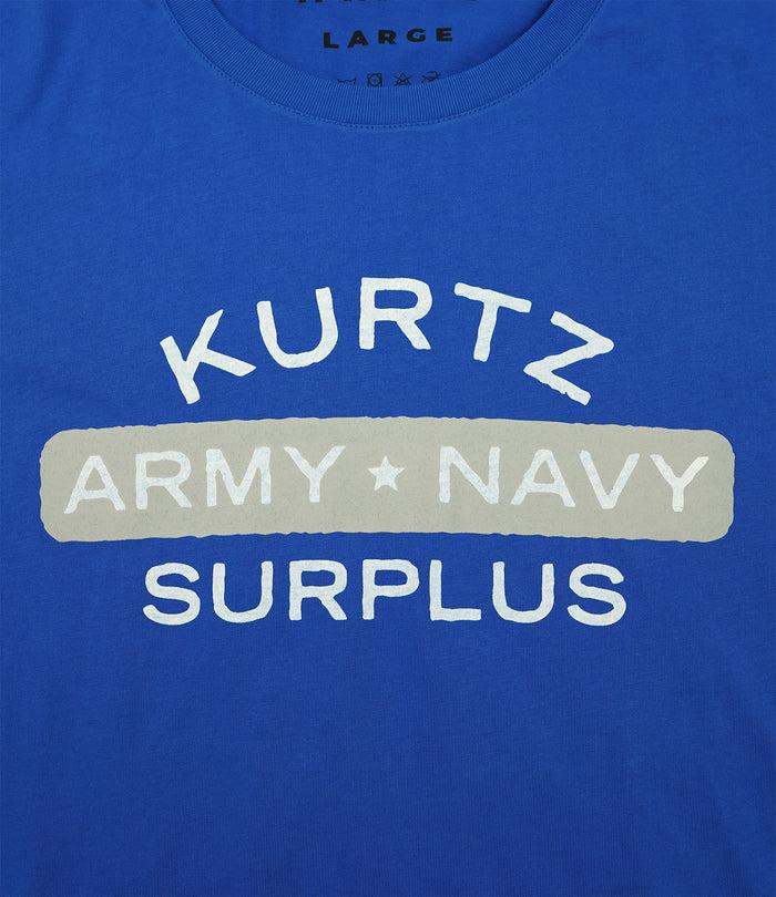 A. Kurtz Military Surplus T Shirt S/S Charcoal
