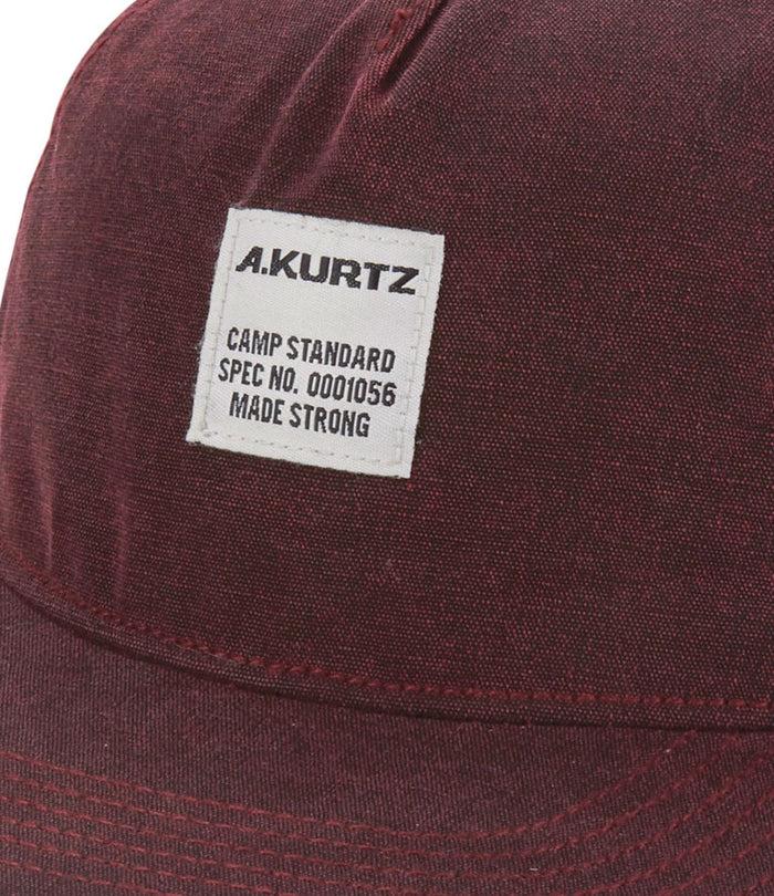 A. Kurtz Mountain Flex Cap DARK RED