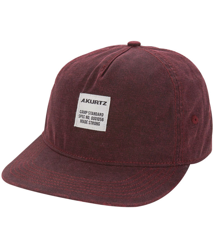 a. kurtz Mountain Flex Cap DARK RED