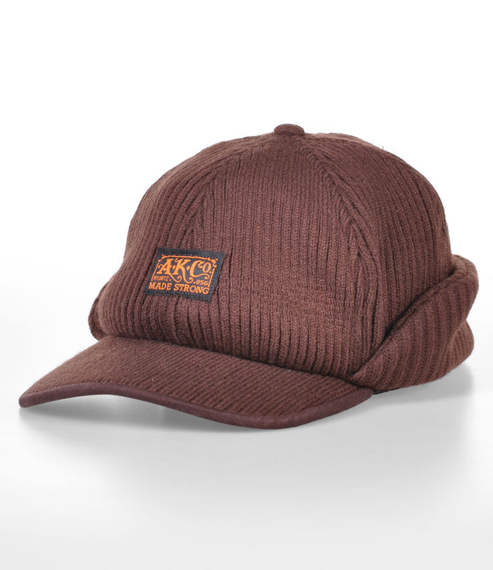a. kurtz Norman Visor Beanie MILITARY BROWN