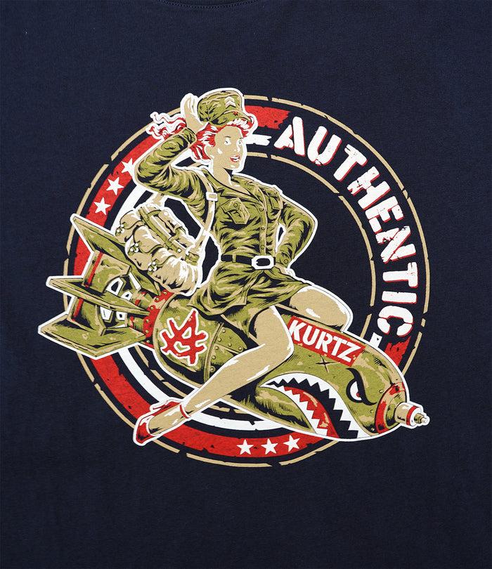 A. Kurtz Nose Art Tee S/S Black