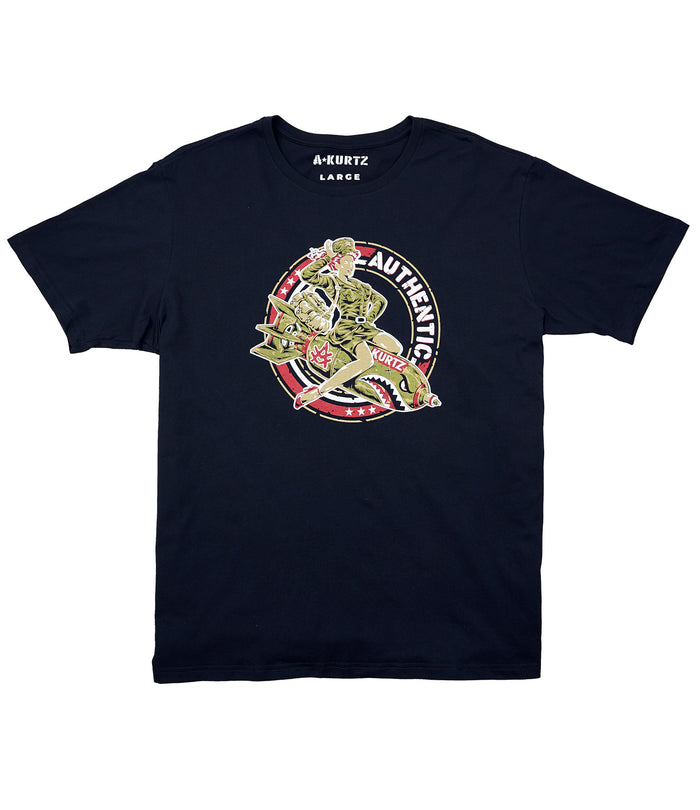 a. kurtz Nose Art Tee S/S Black