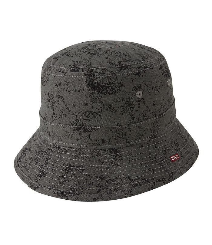 a. kurtz Pax Camo Bucket Cap CHARCOAL