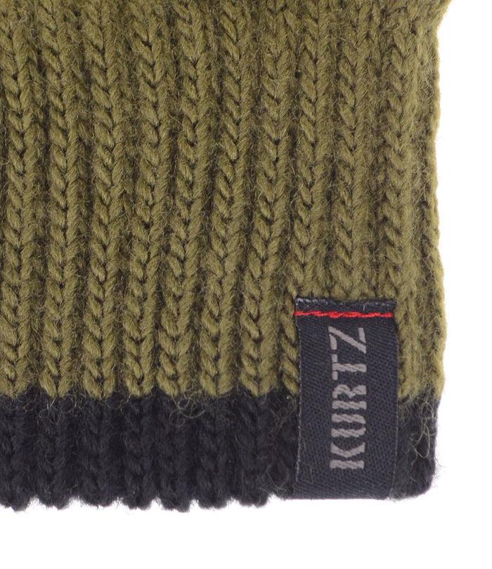 A. Kurtz Rebel Wool Knit Glove MILITARY