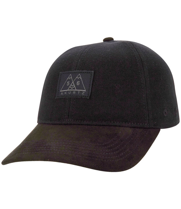 A. Kurtz Suede Visor Cap MILITARY