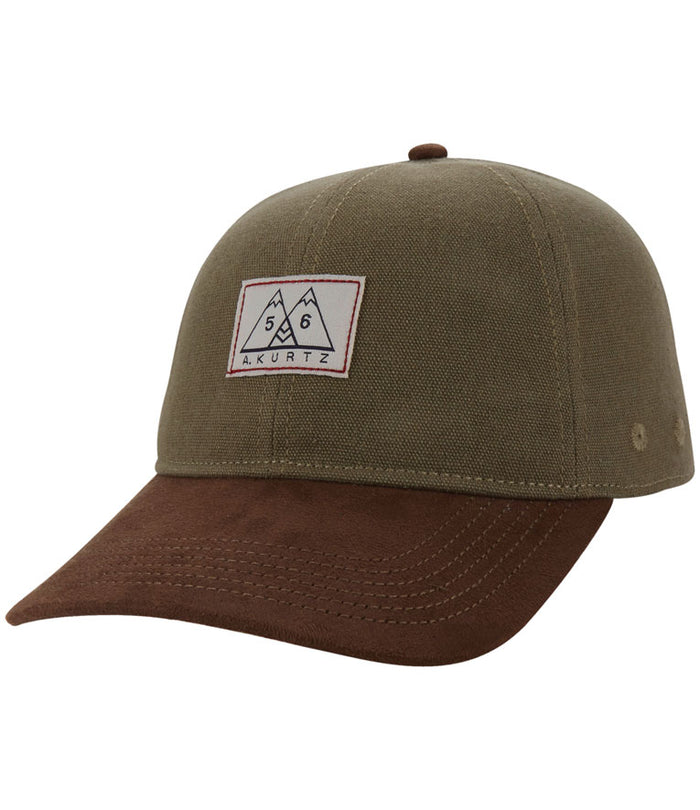 a. kurtz Suede Visor Cap MILITARY