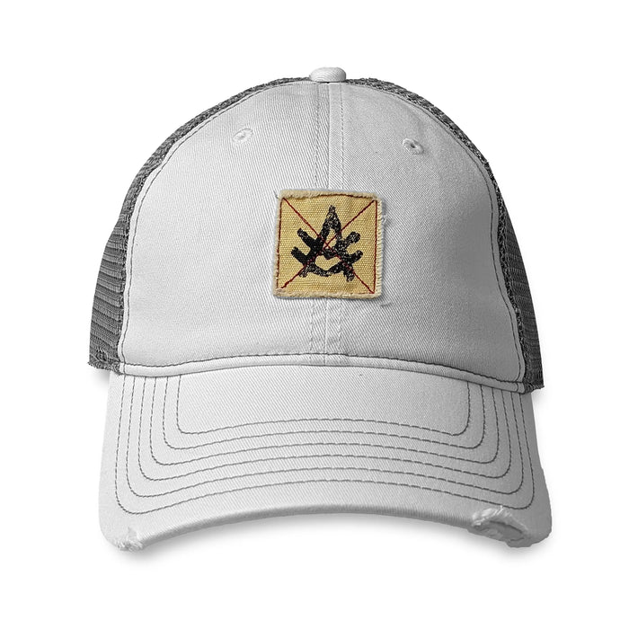 A.Kurtz Tad Snapback Baseball Cap Navy/White