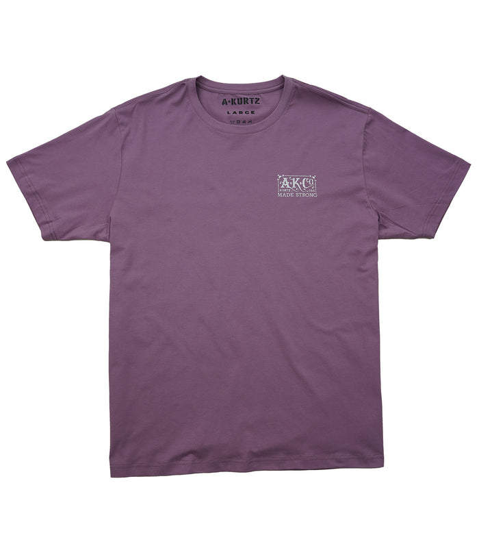 A. Kurtz Vintage Tee S/S Charcoal