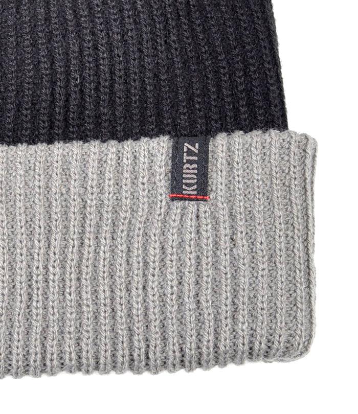 A. Kurtz Wayne Watchcap BLACK-CHARCOAL