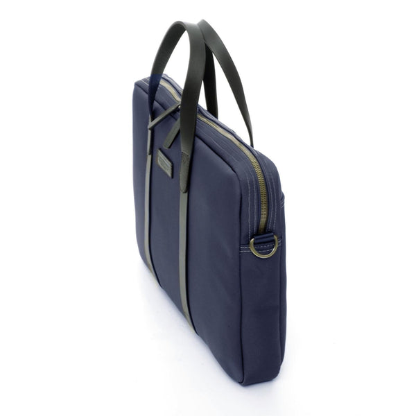 A.g. Spalding & Bros. 520 Fifth Avenue New York 1 Zip PRESTON Briefcase BLUE