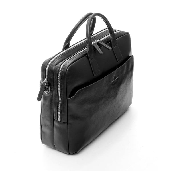 A.g. Spalding & Bros. 520 Fifth Avenue New York 2 ZIP BRIEFCASE LANDMARK BLACK