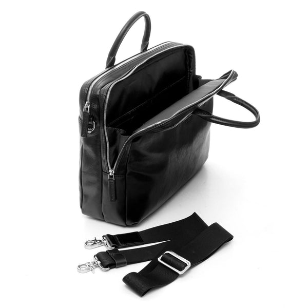 A.g. Spalding & Bros. 520 Fifth Avenue New York 2 ZIP BRIEFCASE LANDMARK BLACK