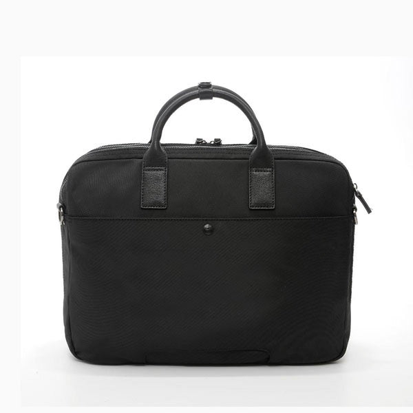 A.g. Spalding & Bros. 520 Fifth Avenue New York 2 ZIP BRIEFCASE STEEL RIVET BLACK