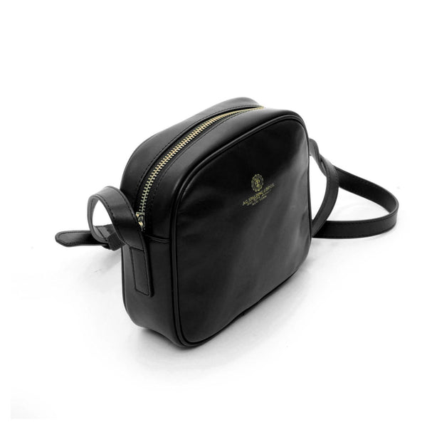 A.g. Spalding & Bros. 520 Fifth Avenue New York Brick Bag BLACK
