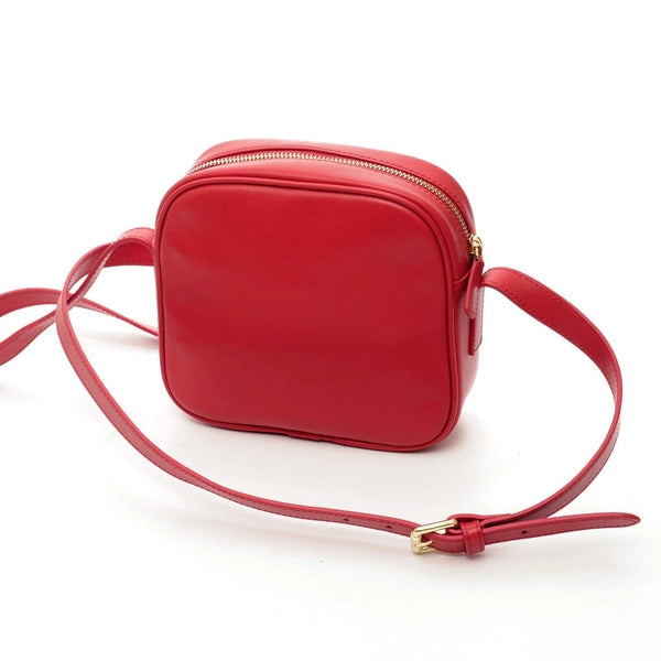 A.g. Spalding & Bros. 520 Fifth Avenue New York Brick Bag RED